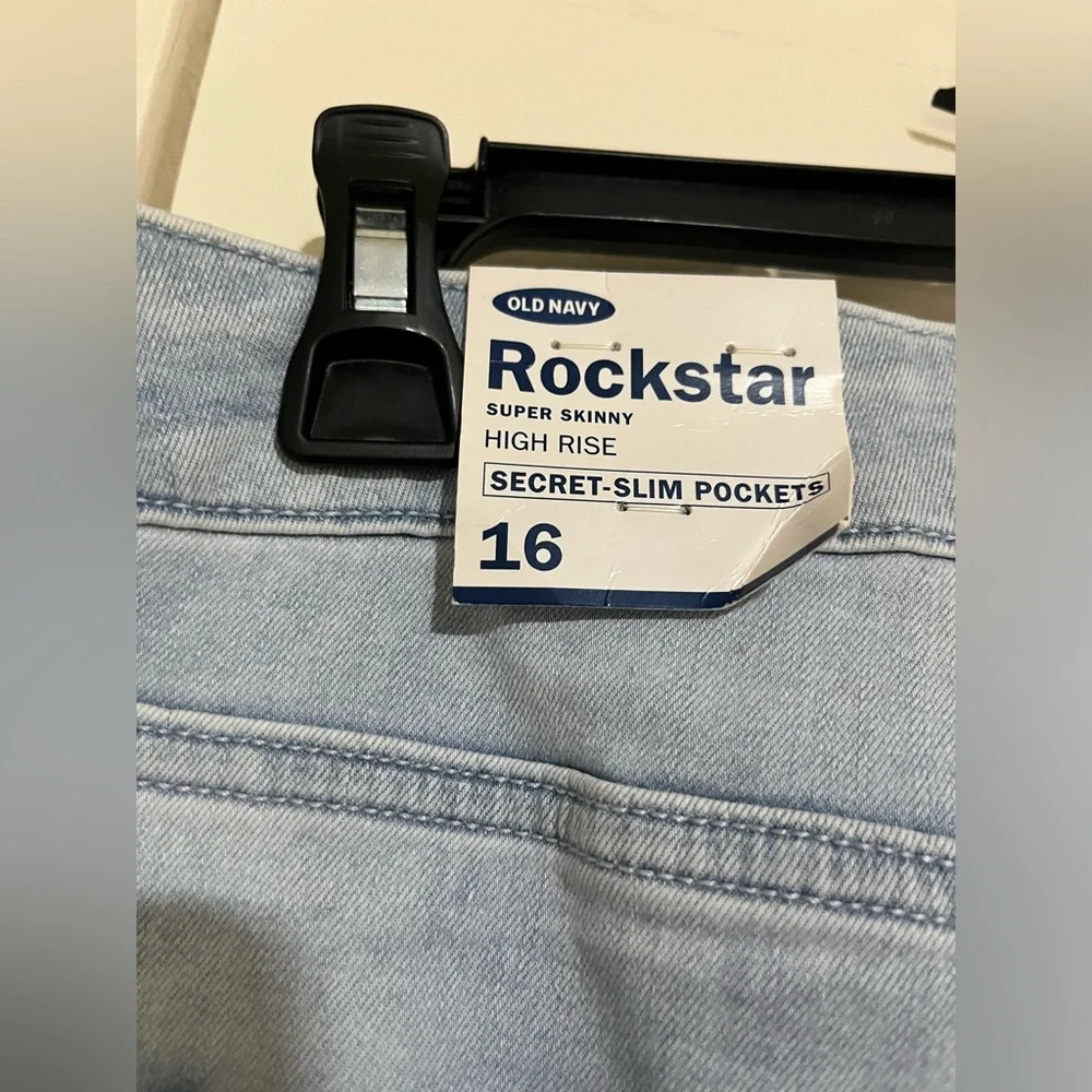 Old Navy Women's Rockstar Super Skinny High‎ Rise Jeans